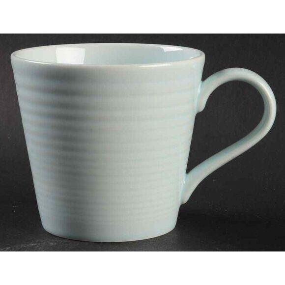 Royal Doulton Exclusively for Gordon Ramsay Maze Blue (light) Mugs Lot of 4 NWOT - Picture 1 of 1